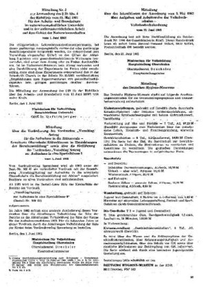 Mitteilung des Deutschen Hygiene-Museums