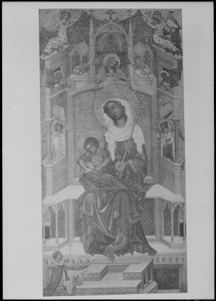 Thronende Maria mit dem Kind (Glatzer Madonna)