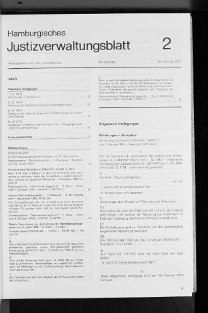 Mitteilungen in Zivilsachen