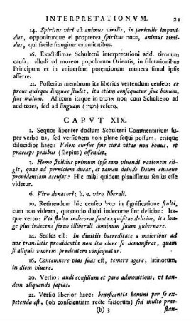 Capvt XIX.