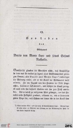 CI. Baccio von Monte Lupo uns sein Sohn Raffaello