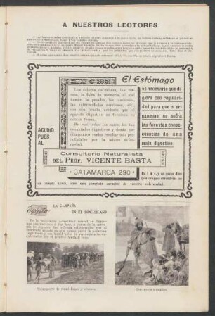 A nuestros lectores