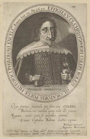 Bildnis des Christophorus Colerus