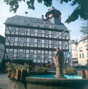 Rauschenberg. Fachwerk-Rathaus