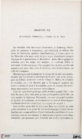 -75 Chapitre XX: Le Faubourg Nécropolis, a l’ouest de la ville