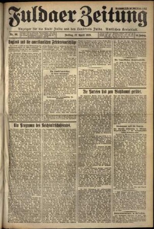 Ausgabe vom Freitag, den 27. April 1928.