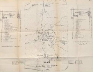 Plan II. Plan der Gefechte bei Hanau am 23ten und 24ten Juni 1636.