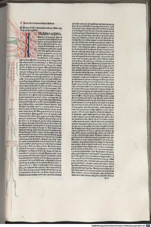 Initium Excellentissime lecture domini Bartholomei de Saliceto super toto Codice, Liber tertius. De iudicijs