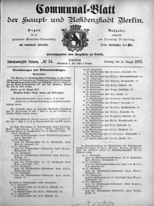 1887,34: No. 34, 21. August 1887