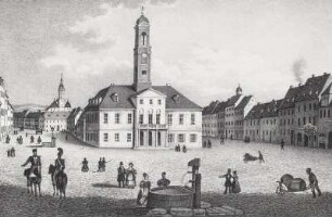 Rochlitz, Der Marktplatz