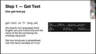 A Short Note on Internationalization of Ontologies