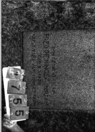 Grabstein 1755 [Hahn S. 174 Grab-Nr. 2466]: Grabstein 1755 (Detailaufnahme 2)[Hahn S. 174 Grab-Nr. 2466]