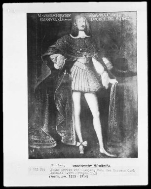 Bildnis des Kardinals Moritz von Savoyen (1593 - 1657)