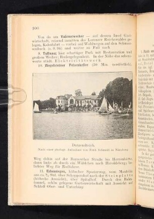 Dutzendteich. Nach einer photogr. Aufnahme von Ferd. Schmidt in Nürnberg.