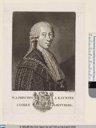 Fürst Wenzel Anton von Kaunitz-Rietberg