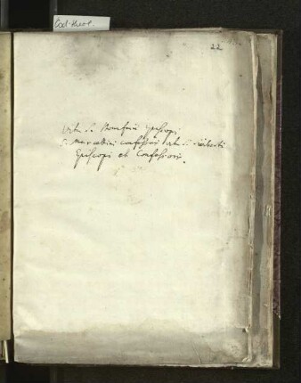 [bis auf Uffenbach-Titel zum folgenden Faszikel leer]