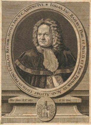 Johan. Jac. Baierus; geb. 14. 06.1677 in Jena