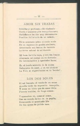Amor sin trabas