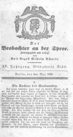 19. Stück, 5. Mai 1856