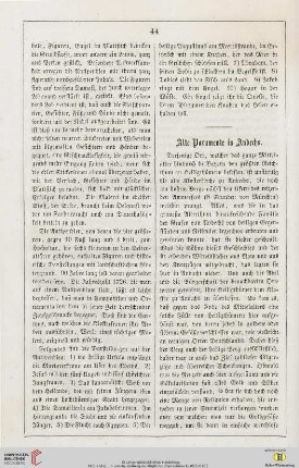 1: Alte Paramente in Andechs