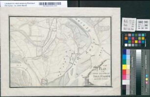 Plan von einer Gegend am Rheinstrom ohnweit Wesel [mit Karthäuser Graff-Insel]. J.L. Crampe. 1778 Juli. I 41b/60