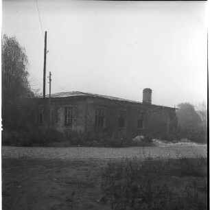 Negativ: Ruine, Sachsendamm 31/33, 1953