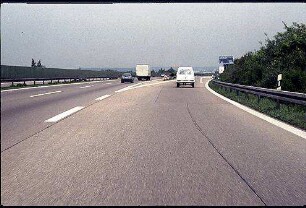 Einfahrt Nebenfahrbahn A81 Ost
