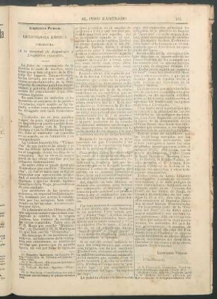 Lingüistica Peruana. Lexicología Keshua. : Uirakocha. (A la Sociedad de Arqueología y Lingüística cuzqueña).
