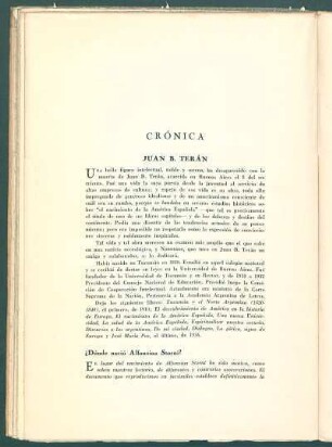 Crónica