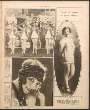 Figuras y escenas del teatro nacional [Fotografías]