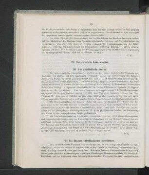19) Das chemische Laboratorium.