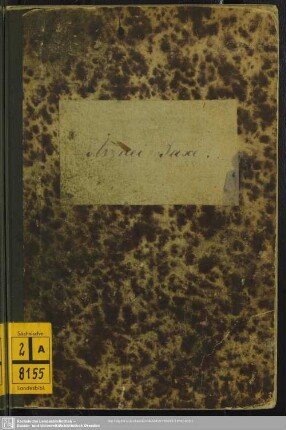 7.1872: Arznei-Taxe für das Königreich Sachsen
