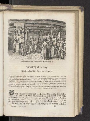 Neunte Unterhaltung. Reise in die Vereinigten Staaten von Nordamerika.