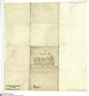 Heinrich Knorr, Kleriker des Bistums Würzburg und kraft kaiserlicher Autorität öffentlicher Notar, bekundet, dass in Anwesenheit seiner selbst, de...