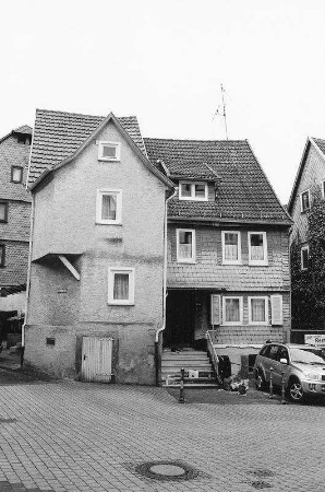 Wohnhaus, Fachwerk; Wächtersbach, Obertor 8
