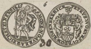 Bildnis von Sanctus Christophorus