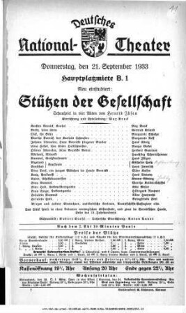 Stützen der Gesellschaft