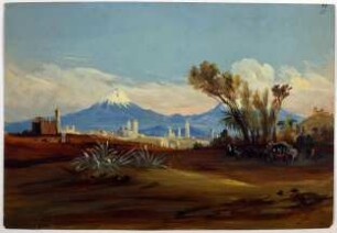 Blick auf Puebla de los Angeles