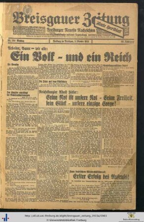 Nr. 231-256 (Oktober 1933)