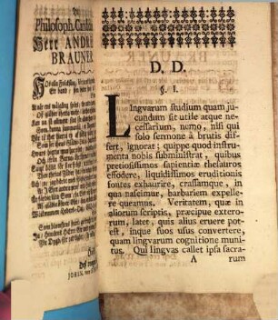 Diss. grad. de vitiis literatorum in excolendis linguis
