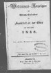 Wohnungs-Anzeiger und Adreß-Kalender für Frankfurt an der Oder auf das Jahr 1848