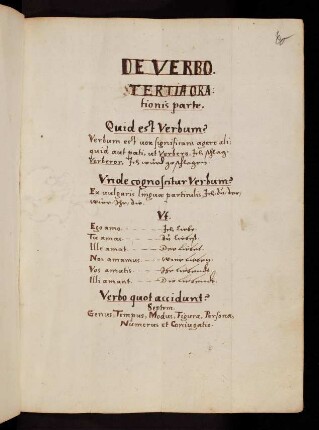 40r-59r, De Verbo