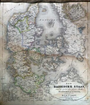 Der Daenische Staat, und die Gebiete der freien Städte Hamburg und Lübeck