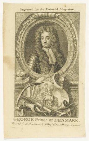 Bildnis des George, Prince of Denmark