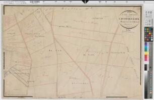 Haltern (Haltern), Teilung der Lavesumer Mark, Bl.4 Brouillonkarte
