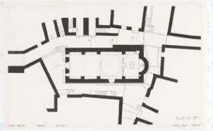 Kirchen auf Ios: Kirche, Agios Wassilis, Grundriss 1:50