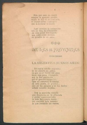 De las 14 provincias