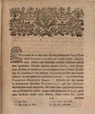 Ordinis Ivridici In Academia Vitembergensi Pro-Decanvs Et Senior Andreas Florens Rivinvs D Potentissimi Ac Serenissimi Regis Polon. Ac Elect. Saxon. Consiliarivs Avlicvs Dig. Vet. Professor Pvblicvs Ordinar. Cvr. Provinc. Consist. Eccles Itemqve Scabinatvs Vitemb Assessor H.T. Acad. Rector Lectori Benevolo S