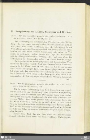 11. Fortpflanzung des Lichtes, Spiegelung und Brechung