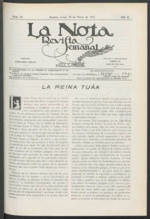 La reina Tuáa